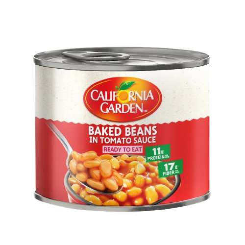 فاصوليا مطبوخة في صلصة الطماطم 220جم حدائق كاليفورنيا